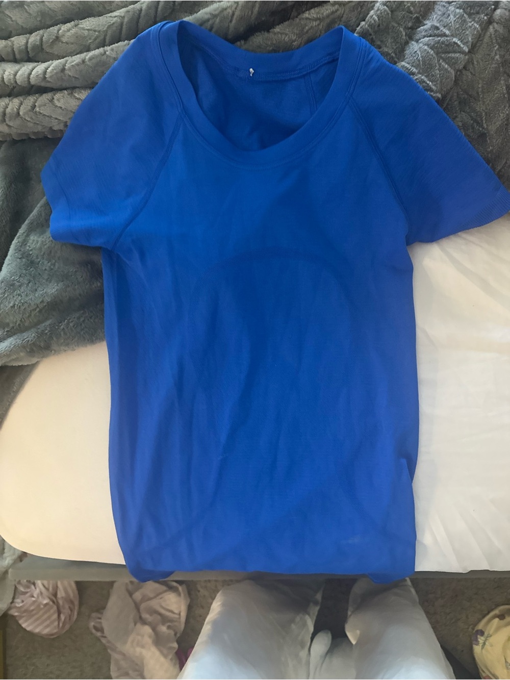 lululemon athletica Royal Blue Short Sleeve Tee